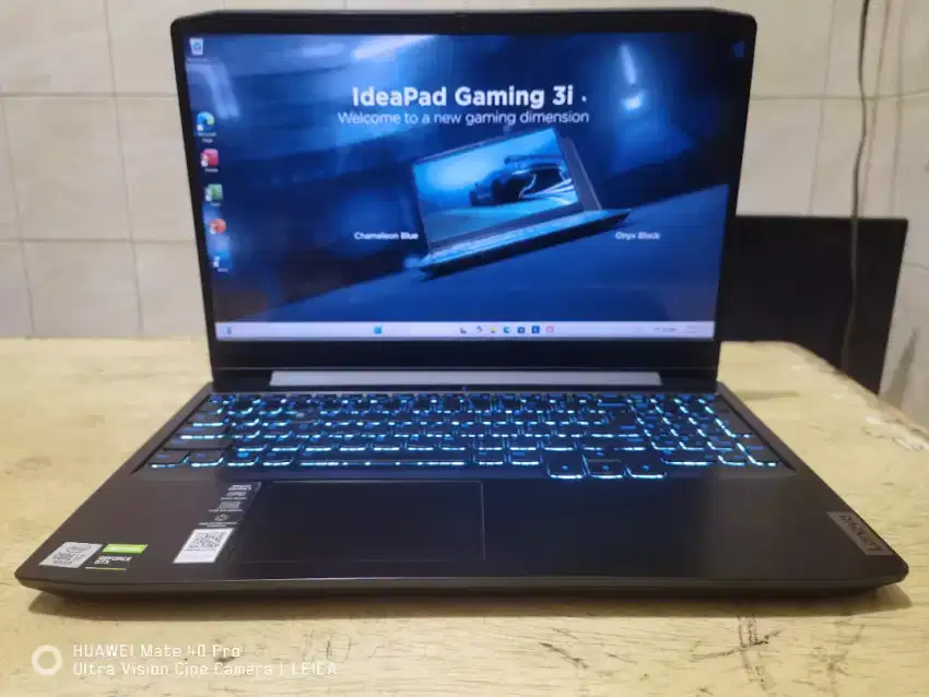 Laptop Gaming Slim Lenovo Ideapad Core i7 Gen10 GTX 1650TI Ram 16/512