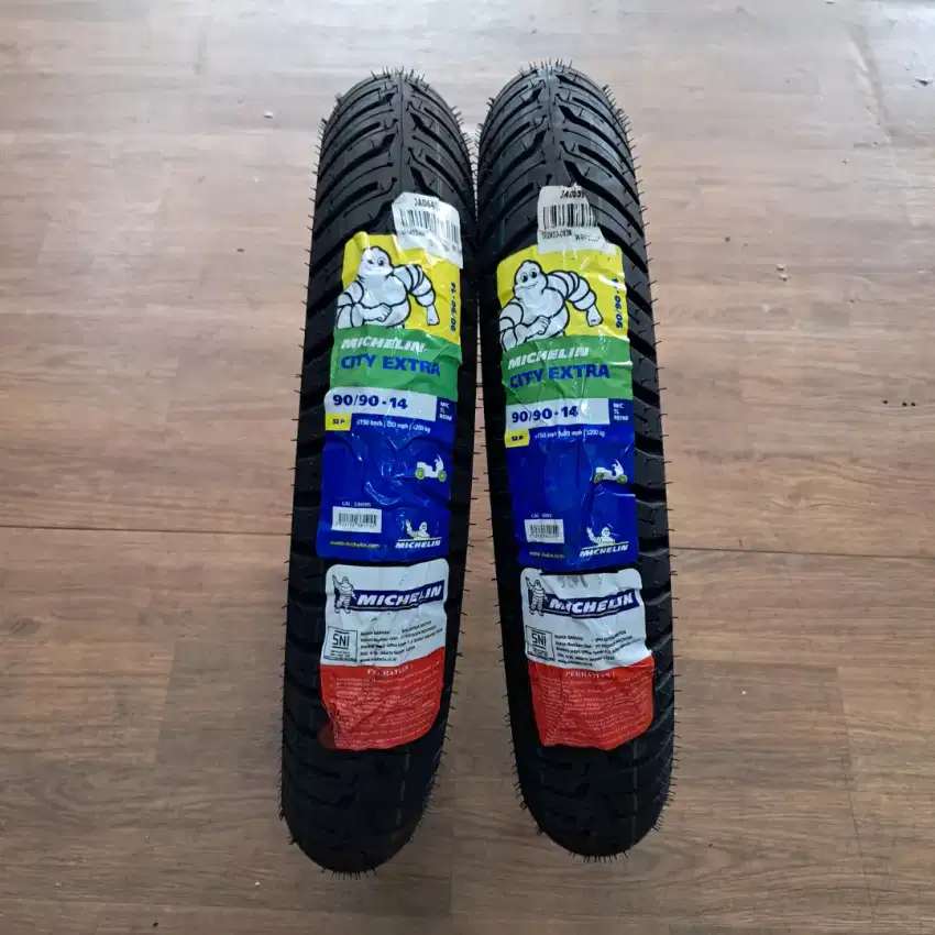 BAN MERK MICHELIN CITY EXTRA TL 90/90 -14 M/C 52P (HARGA PROMO 1PCS)