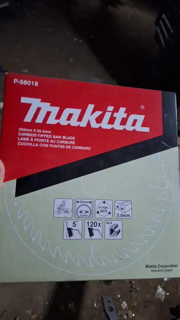 Makita serkel aluminium 10