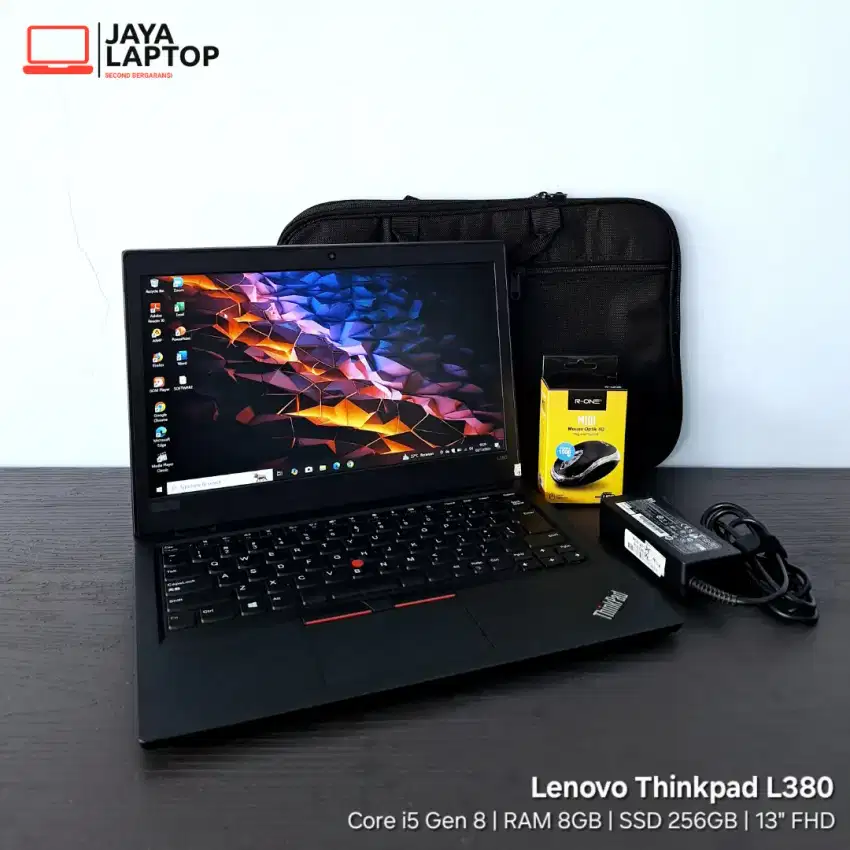 Lenovo Thinkpad L380 Core i5 RAM 8GB SSD 256GB Laptop Second Bekas