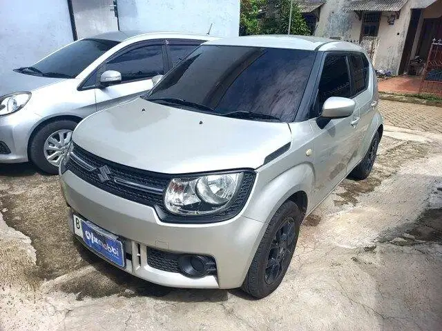 DP Rendah  9JT Suzuki Ignis 1.2 GL AGS Bensin-AT 2018 Silver