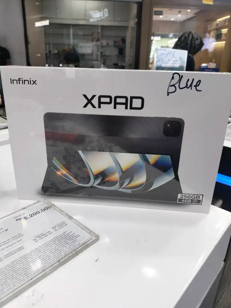 INFINIX XPAD 4+4/256 WIFI NEW (GARANSI RESMI)