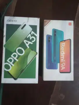 Dus HP Oppo A31 dan Redmi 9A