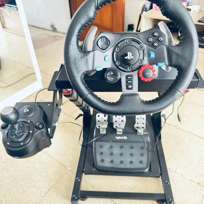 logitech g29 + shifter dan rig