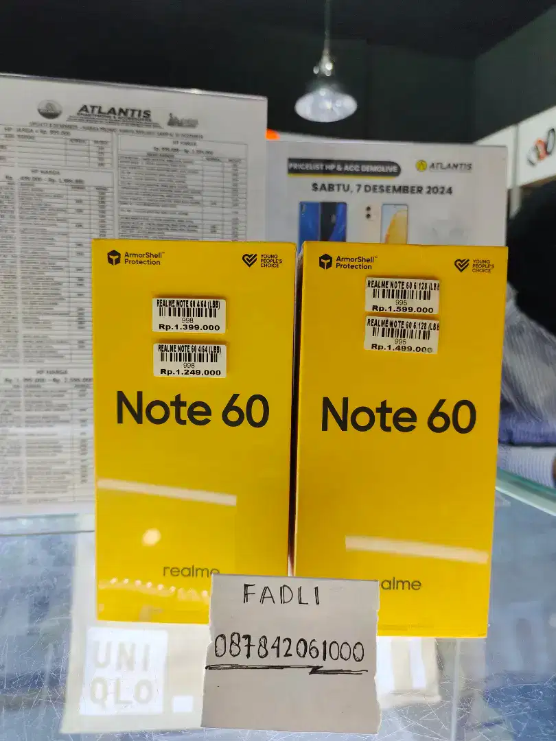 REALME NOTE 60 4/64 ATLANTIS