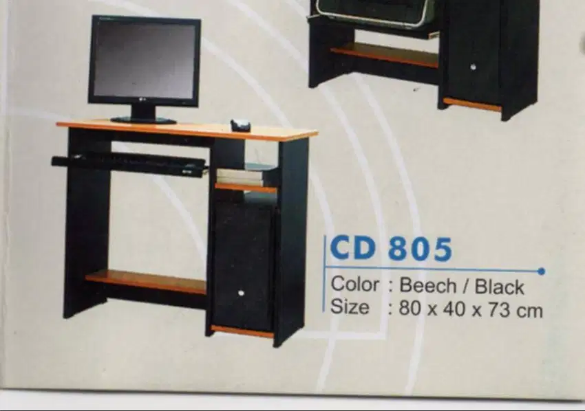 Meja computer / meja kantor / meja computer CD 805