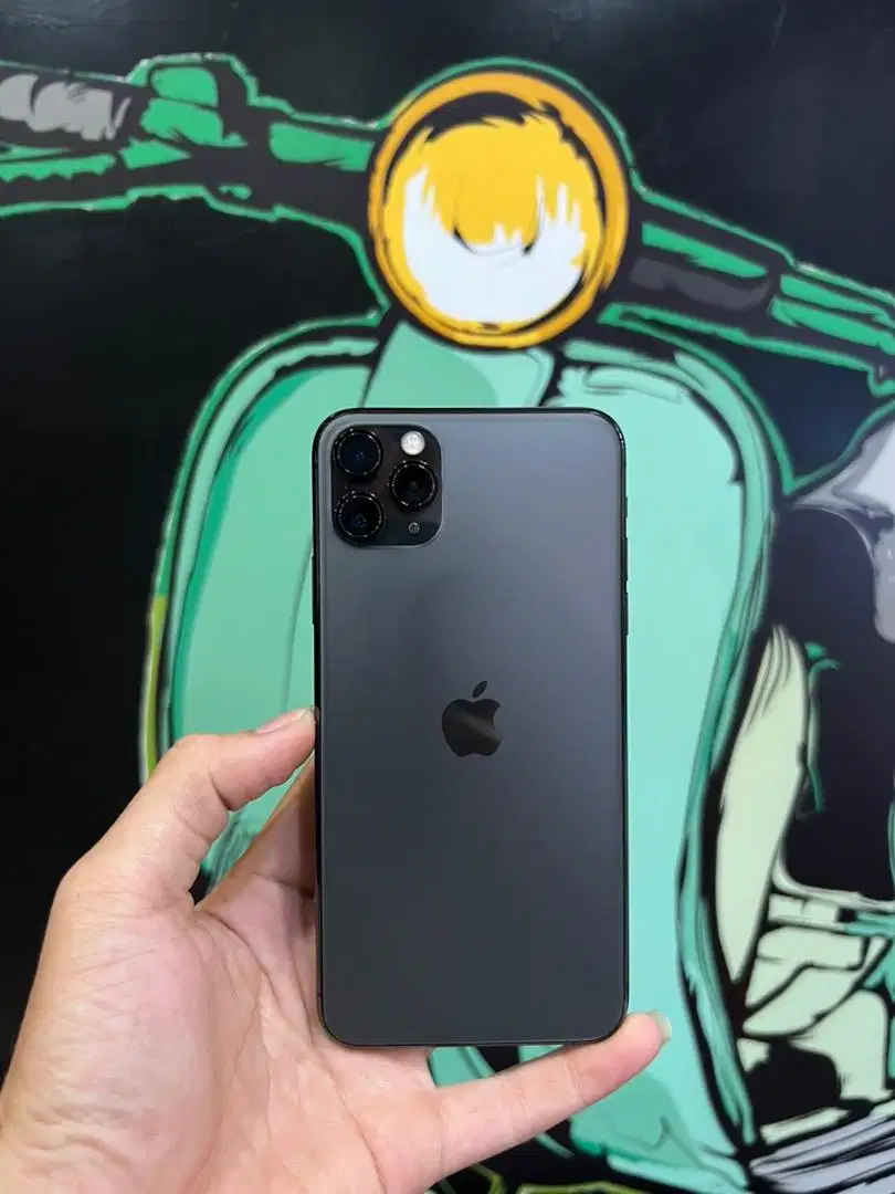 Iphone 11 Pro Max 256Gb Space Gray Ex Garansi Resmi Ibox