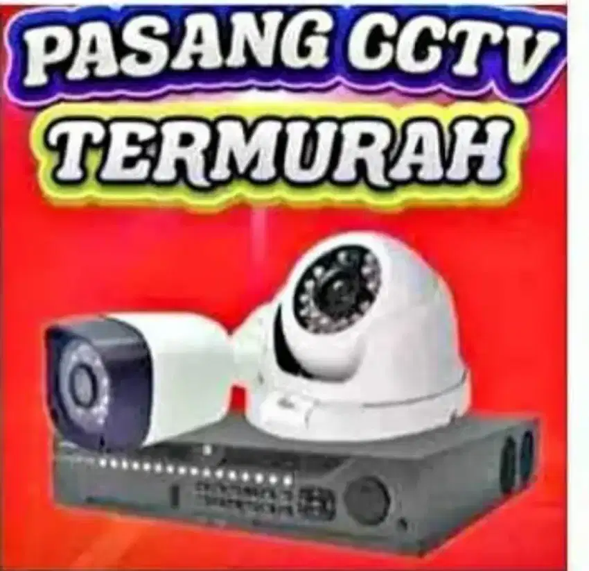 Kamera CCTV siap pasang bergaransi 1 tahun