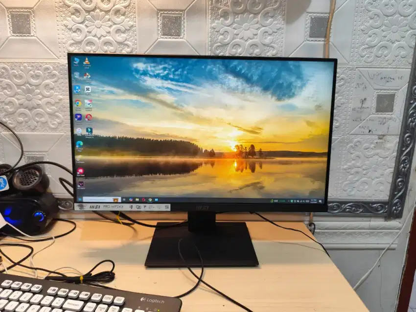 Monitor MSI Pro MP241X 24inch FHD 75Hz Eye Care Mulus Normal