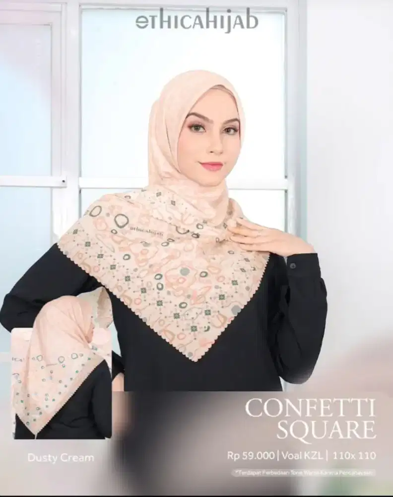 Hijab Segi Empat Ecthica