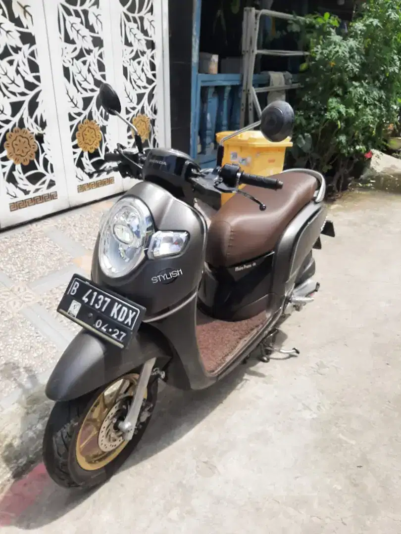 Honda Scoopy Donut 2017 Remote,ss lengkap mesin bagus pajak hidup