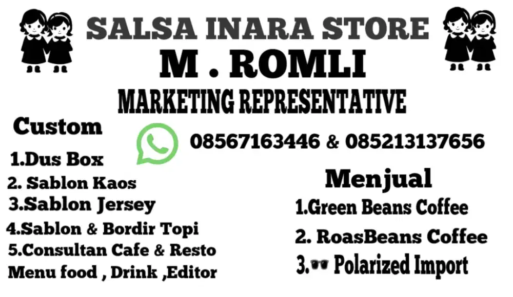 Terima custom , consultants cafe dan resto menjual green beans coffee