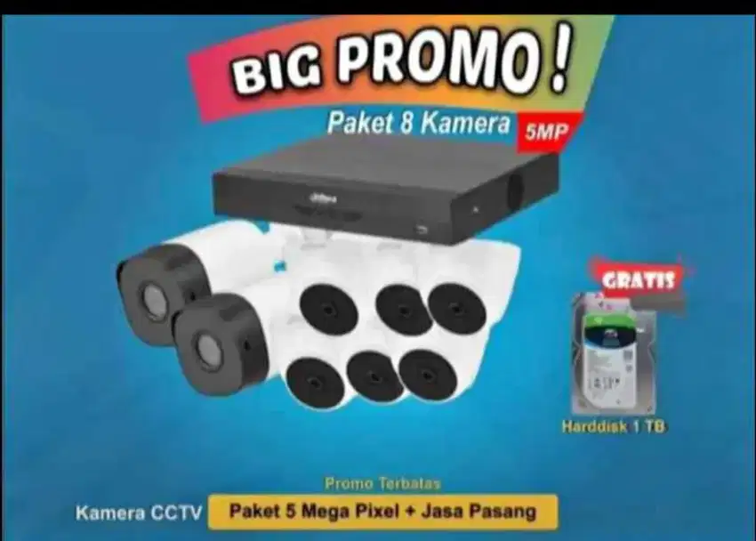 Kamera CCTV online via HP 24 jam