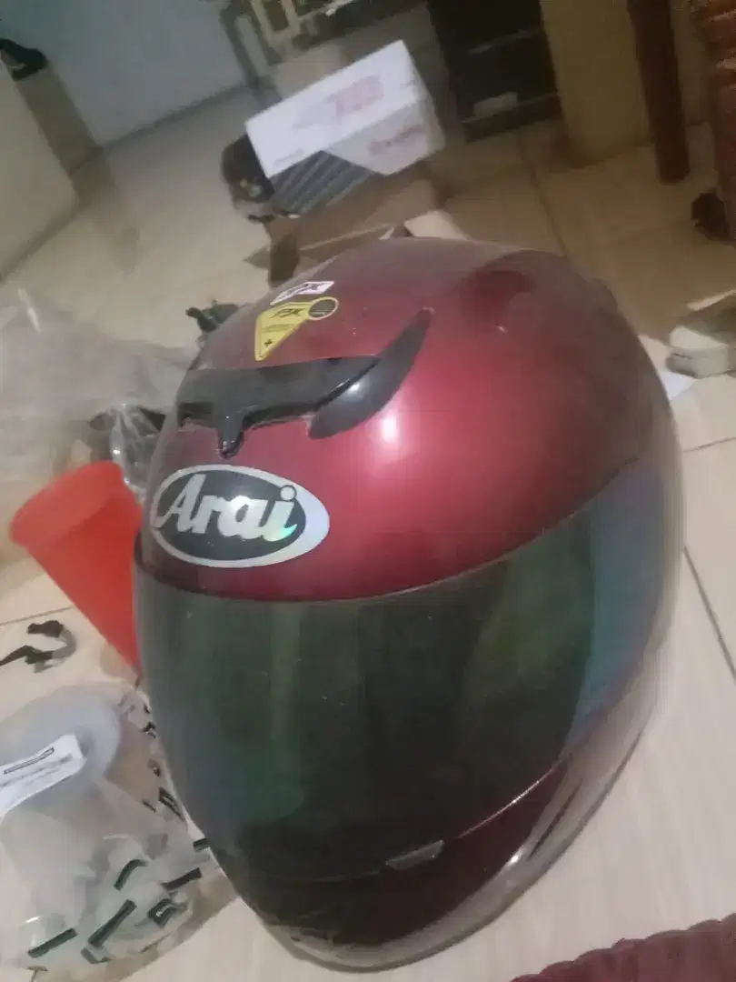 Helm full face siap pakai