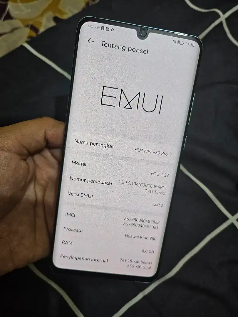 Huawei P30 Pro Mulua 8/256Gb Resmi