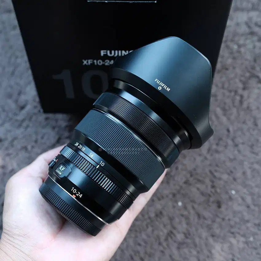 Fujinon XF 10-24mm F4 R OIS Mulus Fullset Box Ex FFID Fujifilm Xs10