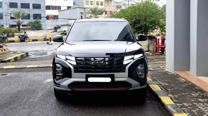 km21rb hyundai creta prime 2023 hitam sunroof pajak panjang tangan 1