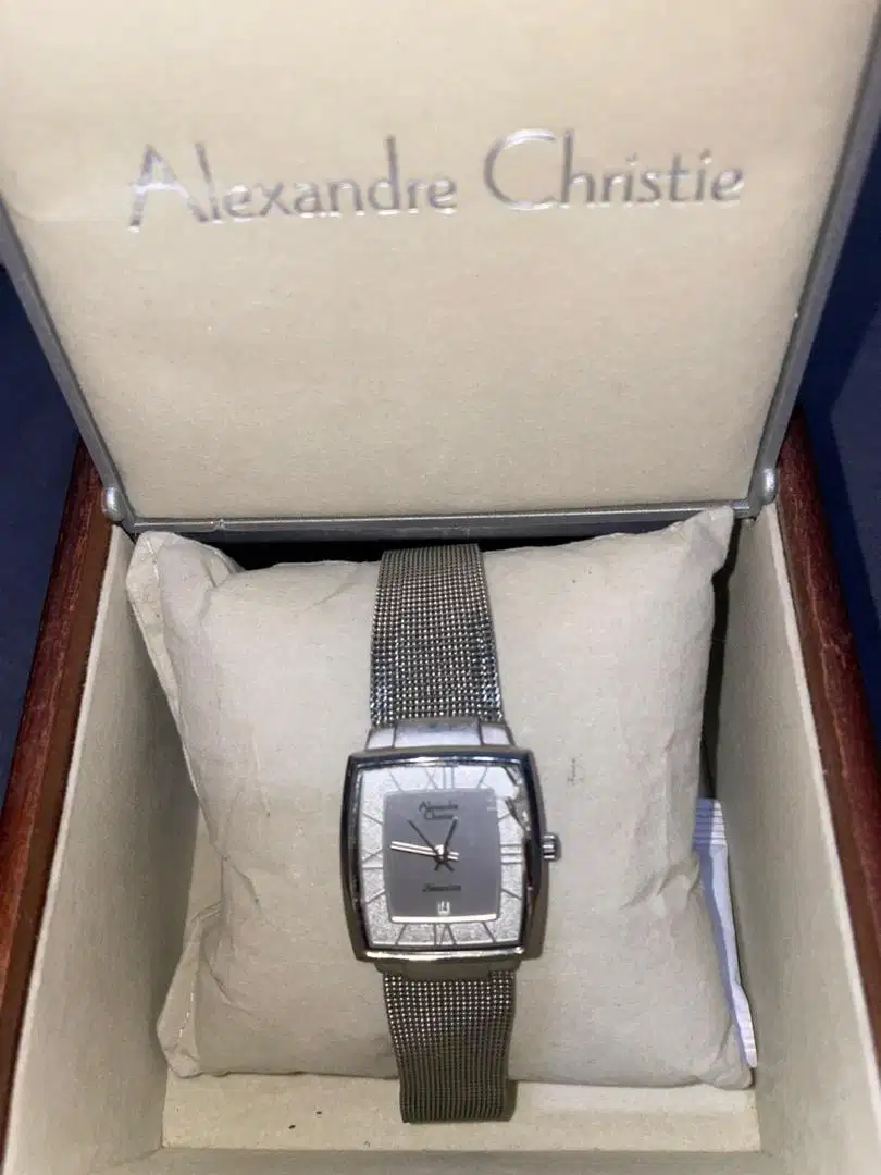 Jam alexander christie wanita silver