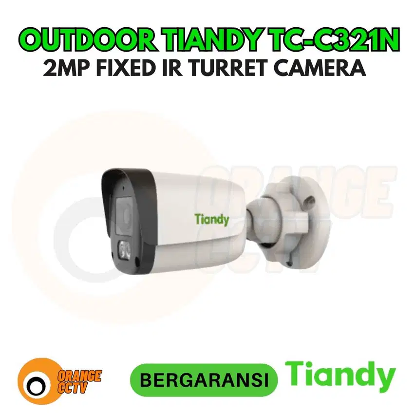 KAMERA IP CAM AUDIO MIC TIANDY TC-C320N/TC C321N POE TURRET CAMERA