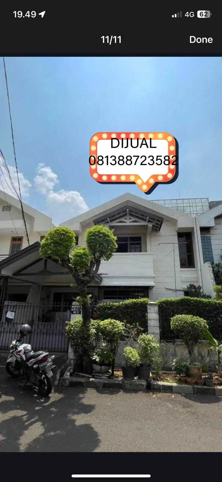 DIJUAL MURAH RUMAH DI  JANUR ELOK KELAPA GADING