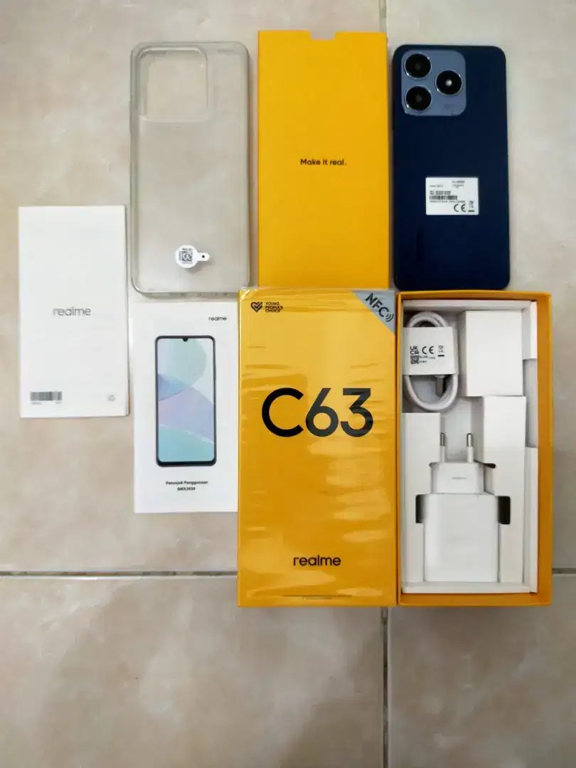 Realme C63 NFC seperti baru 6/128