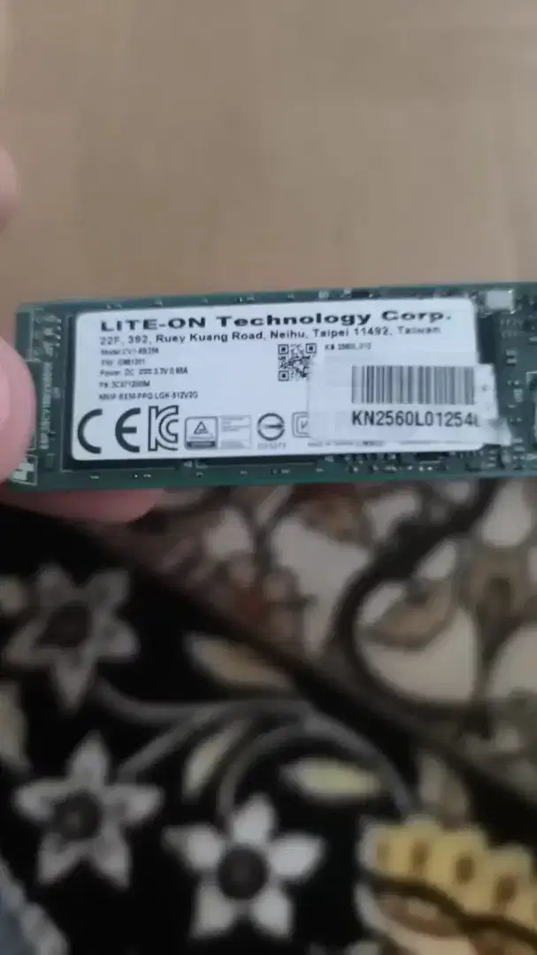 Dijual SSD 256 GB