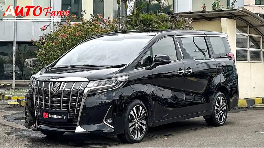 Toyota Alphard 2.5 X ATPM Pemk 2021 Facelift Black On Beige