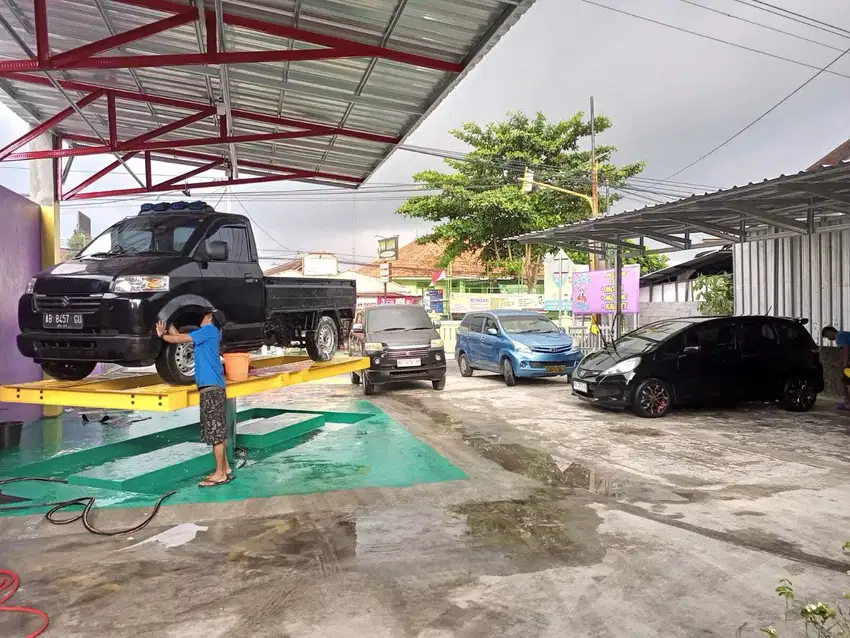 Usaha cucian Mobil dan Rumah tinggal Jl Kaliurang