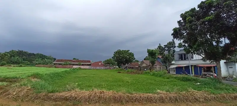 Dijual cepat   Tanah Pinggir Jalan Raya (Kp. Sawah)