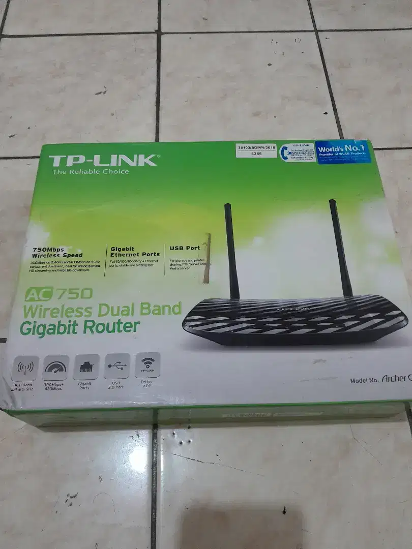 Router Tp link Archer C2 Ac750