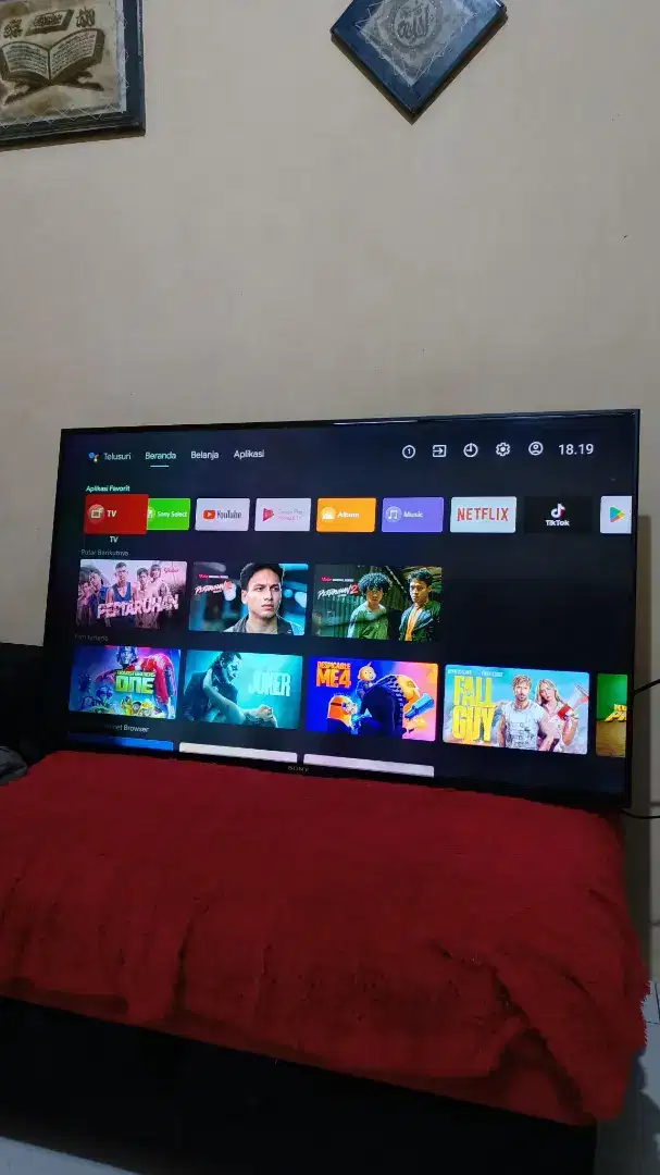 sony bravia 50 inci android smart digital tv