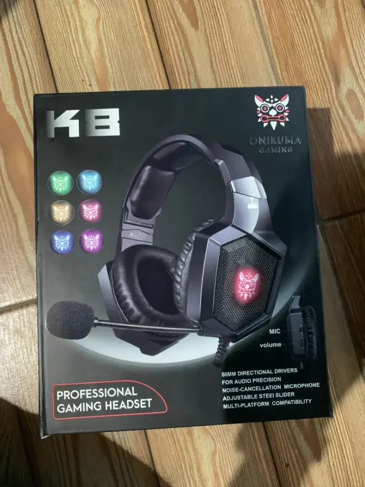 Headset gaming onikuma k8
