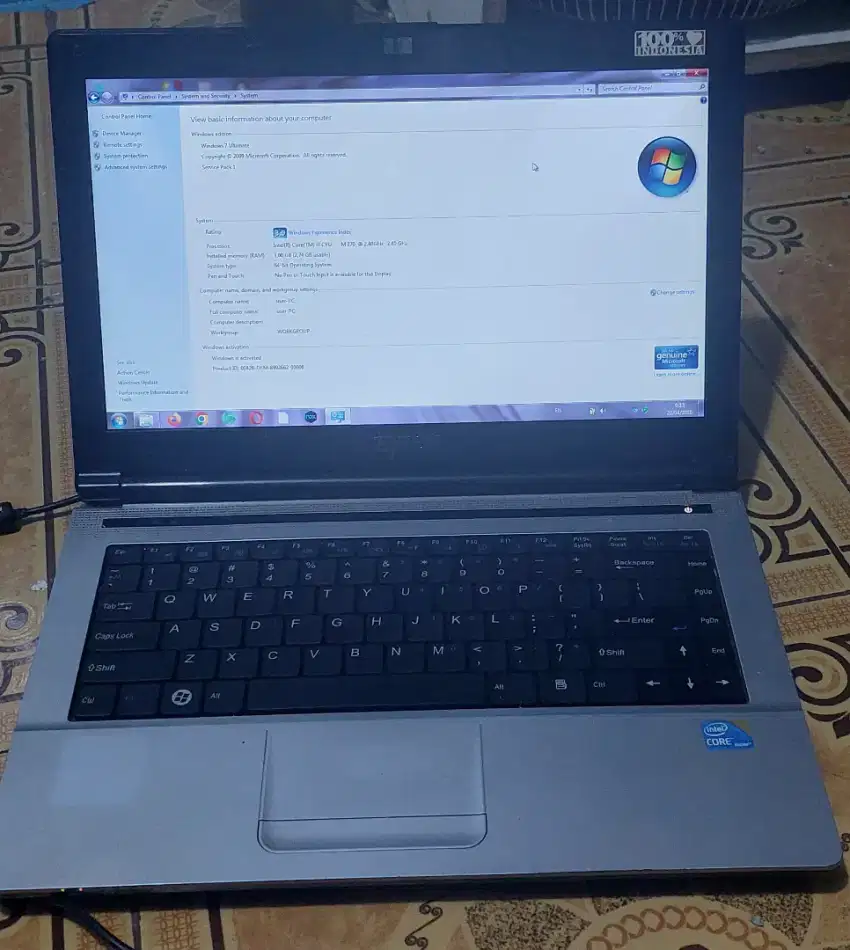 Laptop ZYREX E4105