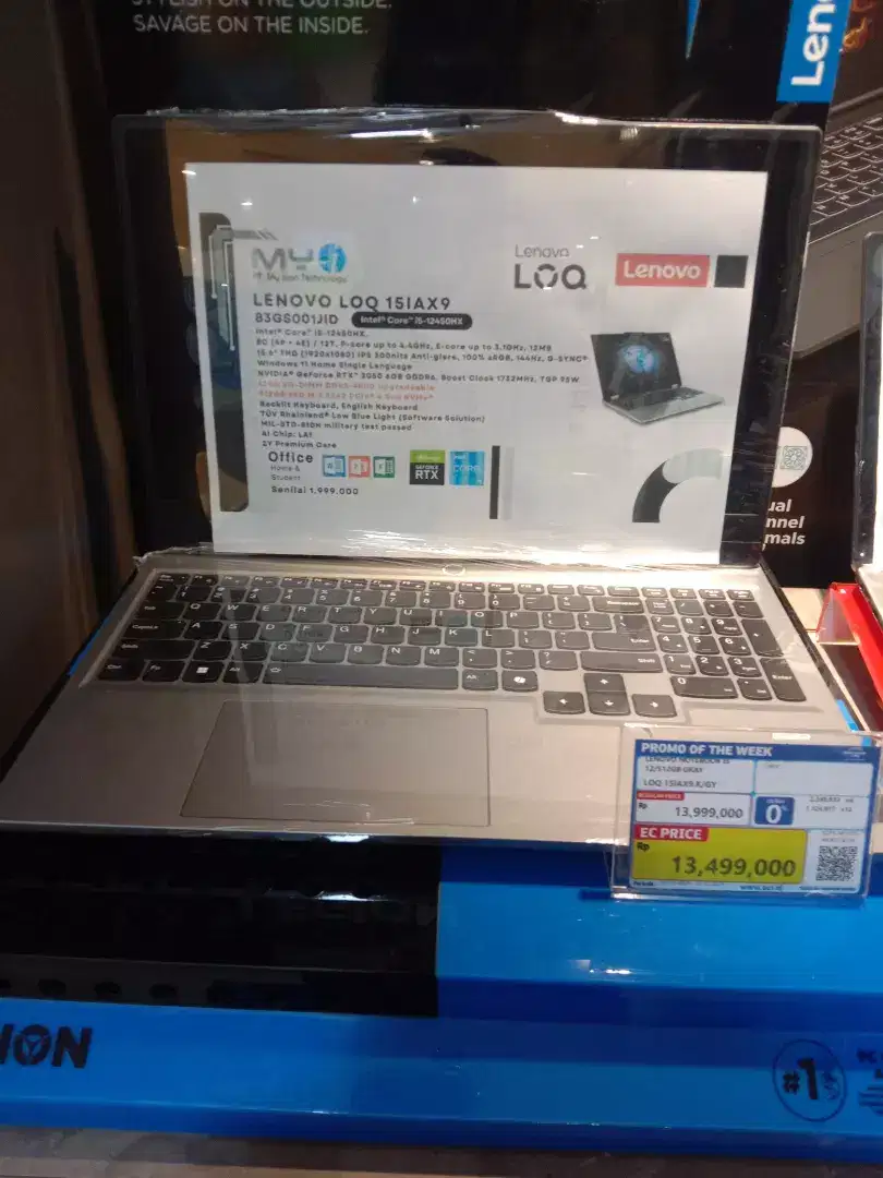 Promo Cicilan Tanpa Kartu Kredit Laptop Lenovo i5 12/512GB