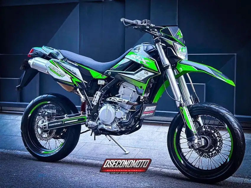 KAWASAKI KLX 250 SUPERMOTO SIAP GAS TOURING RALLY OFFROAD DTX