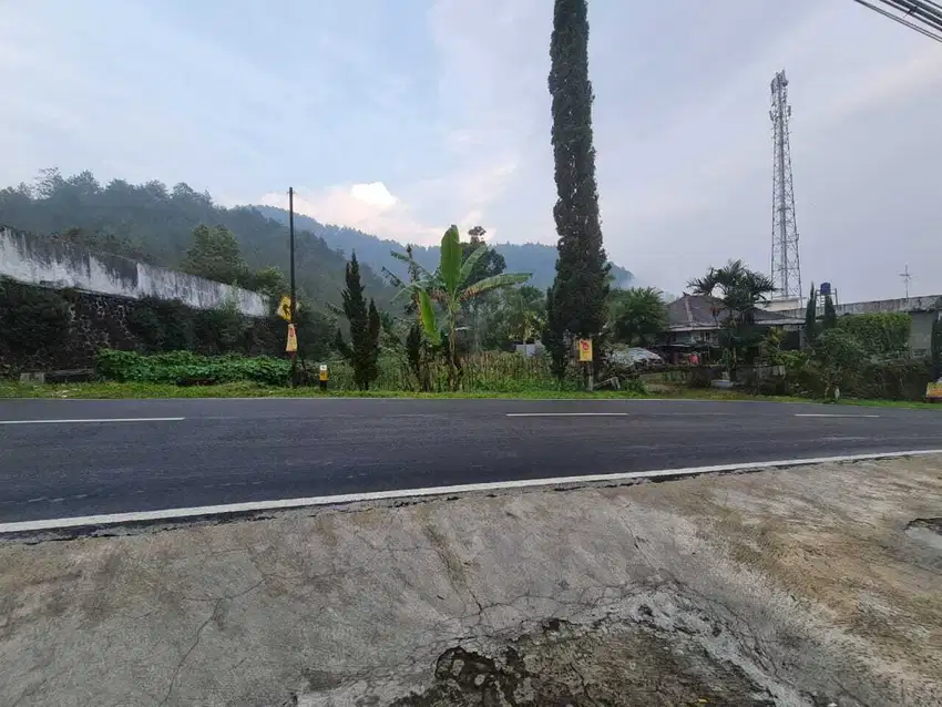 Tanah strategis pinggir jalan lawu tawangmangu