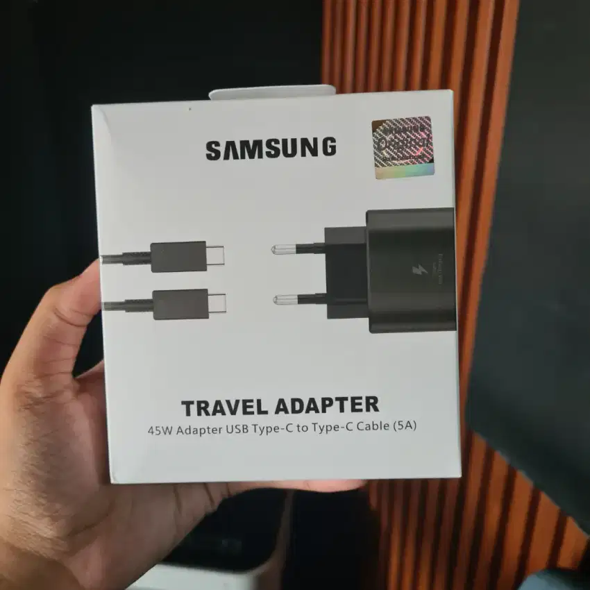 Travel Adapter 45W USB Type C To Type C Cable