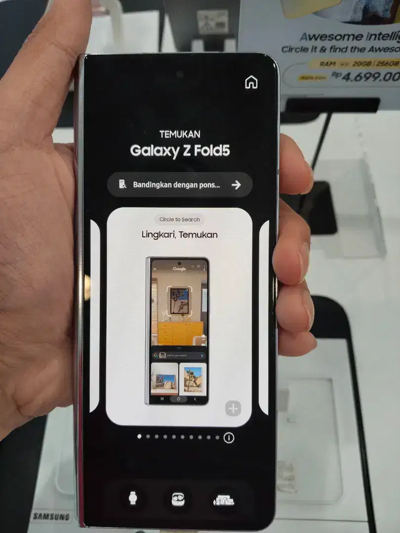 HP SAMSUNG GALAXY FOLD5 SYARAT CUKUP KTP SAJA