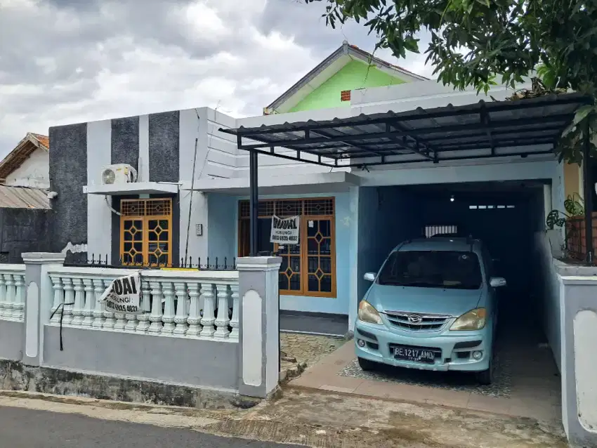 Rumah 2 Lantai di Perumnas Beringin Raya, Kemiling, Bandar Lampung