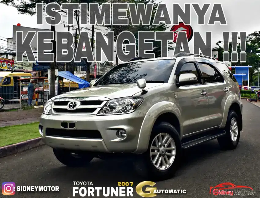 [ANTIK + DP15JT] ISTIMEWA FORTUNER G 2007 MDL 06 08 09 MATIC TERMURAH!