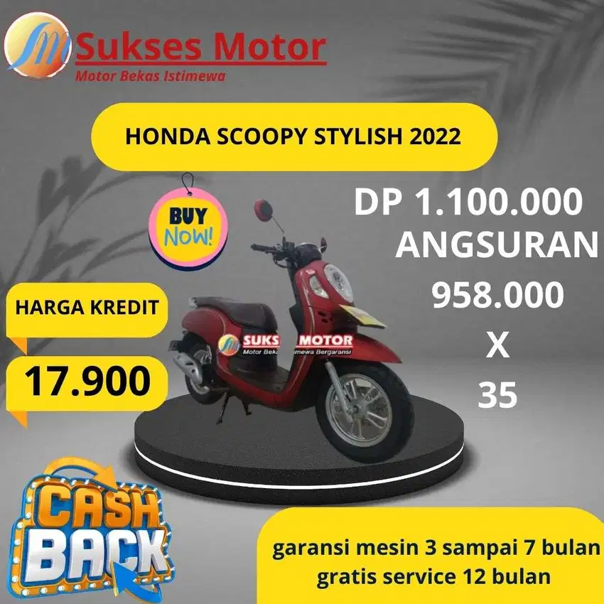 Honda NEW Scoopy Stylish 2022