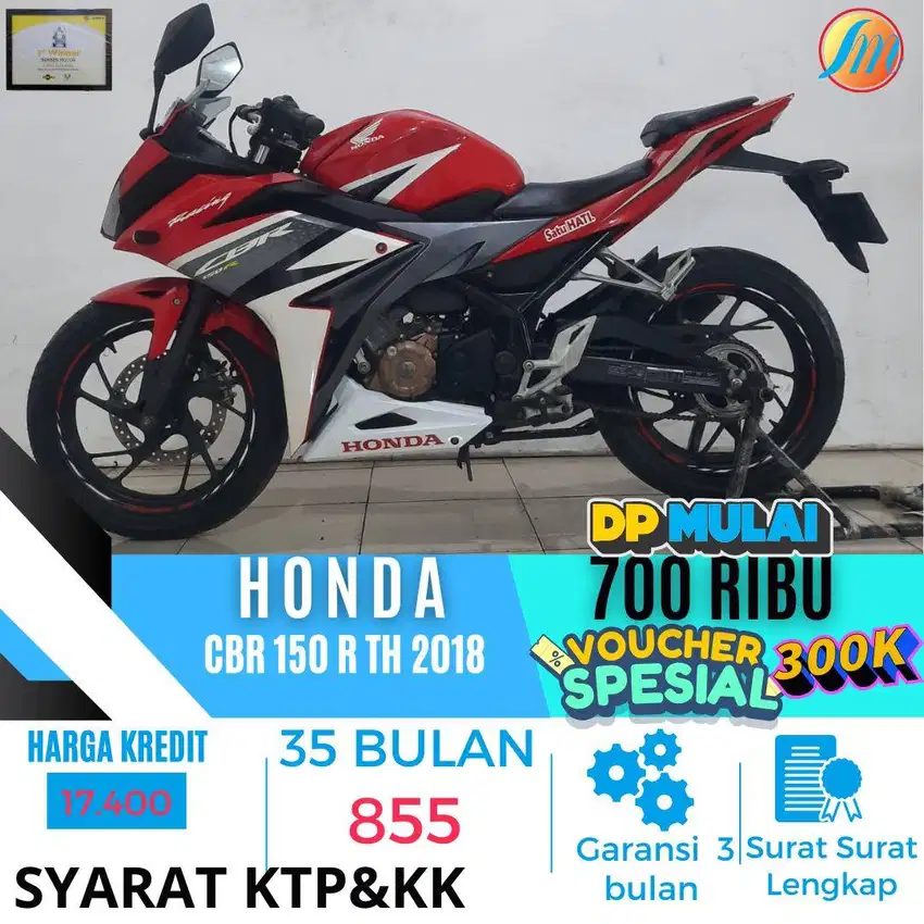 CBR 150 R JUAL CEPAT CASH&KREDIT FREE OUCHER 300K