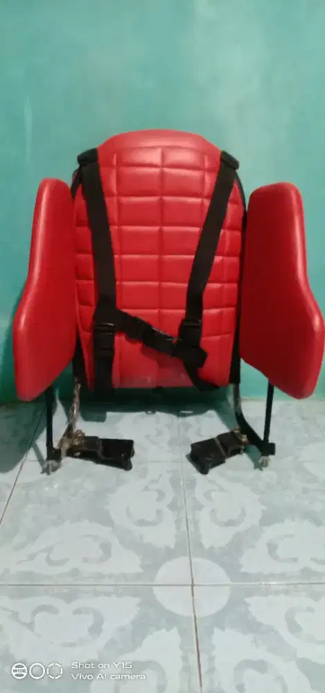 Safety ( kemananan ) sandaran kursi jumbo motor Honda beat 2014