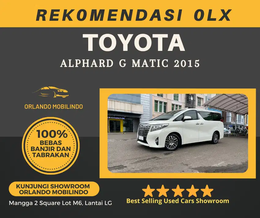 [Termurah] Alphard G Matic 2015