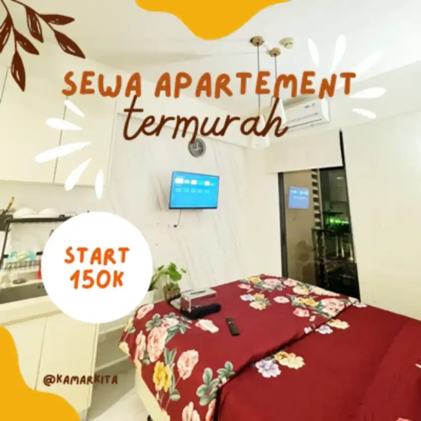 Sewa apartemen Jakarta Selatan Kalibata City Harian Termurah