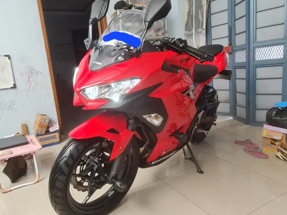 Ninja 250 FI 2018 full ori tukar x max boleh
