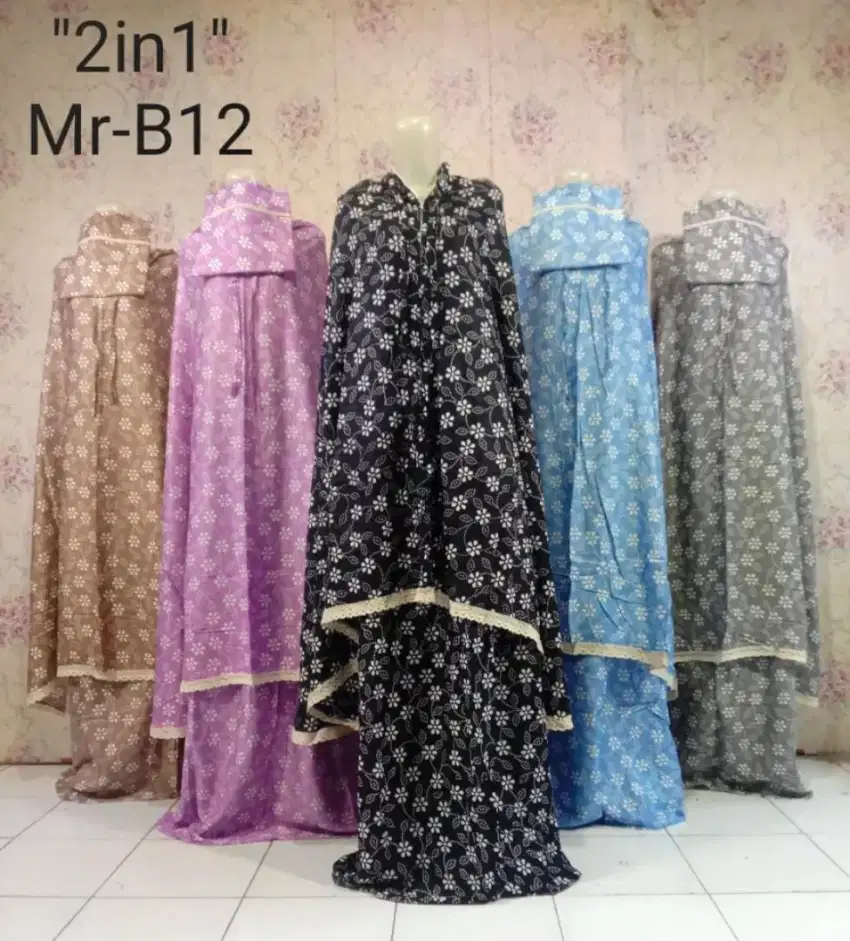 Mukena Dewasa Rayon Bali Melati