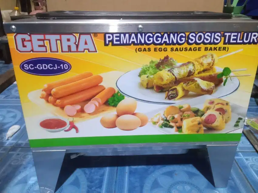 GETRA SC GDCJ GAS EGG SAUSAGE BAKER MESIN SOSTEL 10 LUBANG SOSIS TELOR