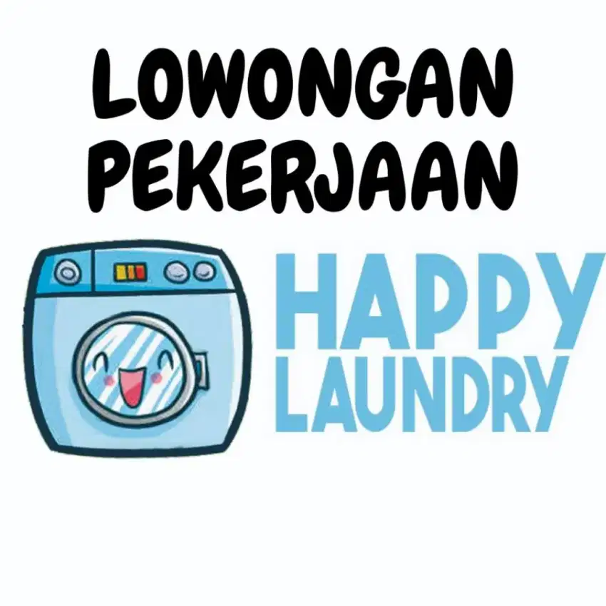 Dicari karyawan laundry