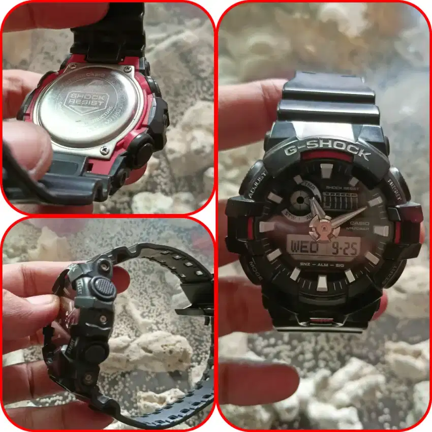 Jam tangan GA 700 full set